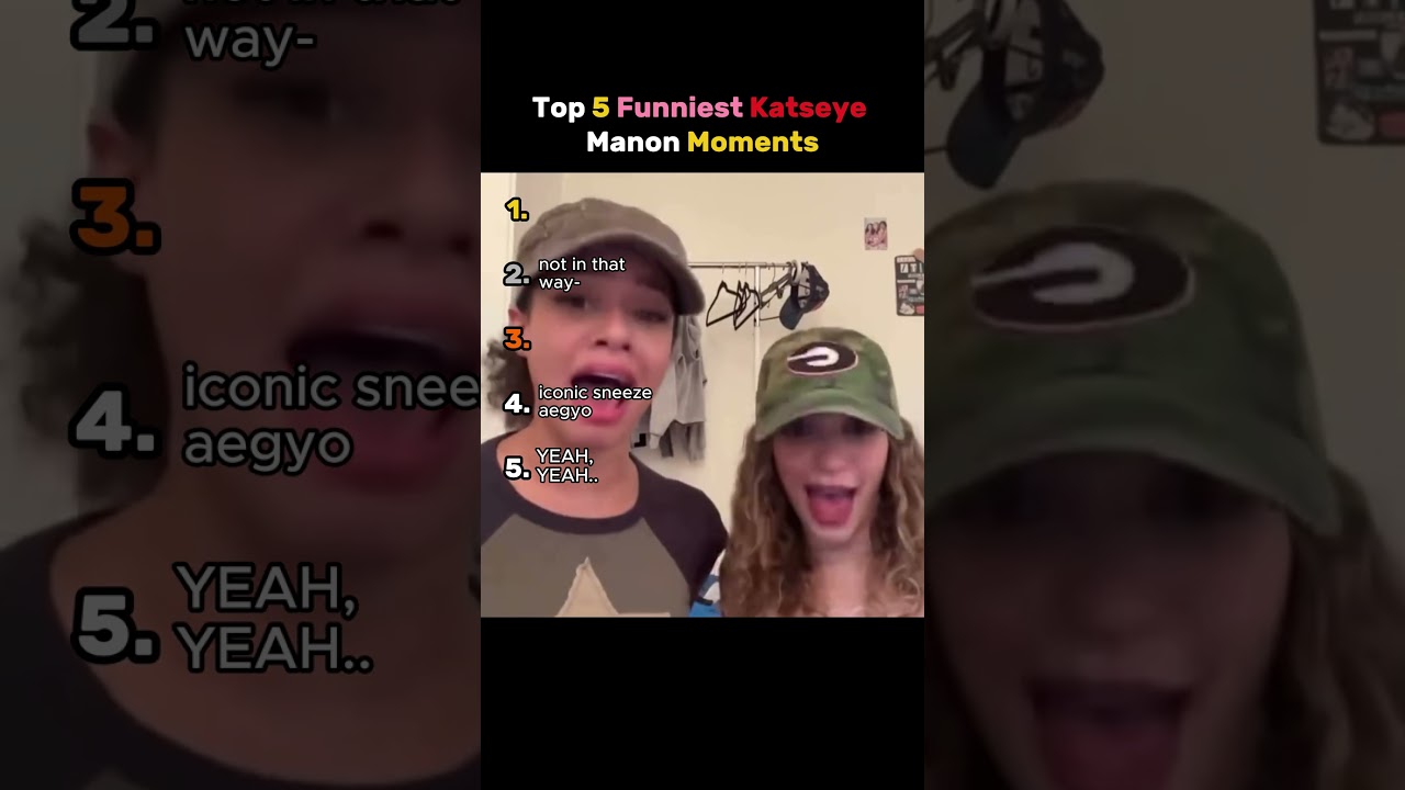 Top 5 Funniest KATSEYE Manon Moments (She’s the Definition of Chaos 😭🔥)