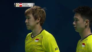 Final Dubai SSF 2017, Marcus Fernaldi Gideon/Kevin Sanjaya Sukamuljo vs Liu Cheng /Zhang Nan