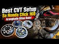 Honda Click/Vario 160 CVT Setup - Tunog Kargado!