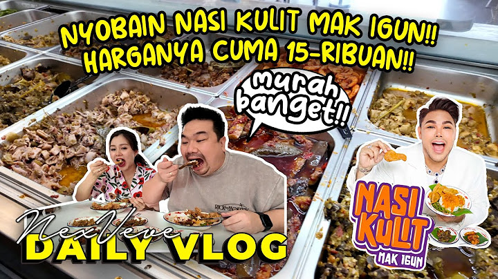 AKHIRNYA COBAIN NASI KULIT MAK IGUN!!