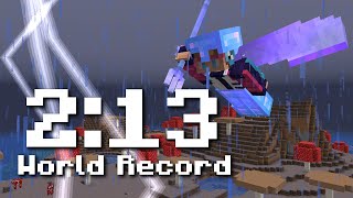 (2:13) minecraft 1.16 all advancements former world record