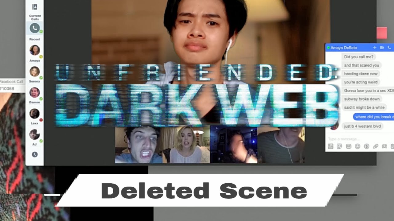 I was on the movie I Unfriended Dark Web - YouTube