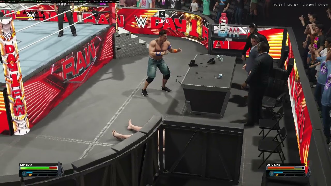 WWE 2K26 – John Cena vs Diva! 💥 Intergender Dream Match Gameplay