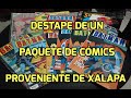 Destape de un paquete de cómics, proveniente de Xalapa Veracruz.