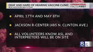 Vaccination pop-up planned for Rochester's deaf and hard of hearing community