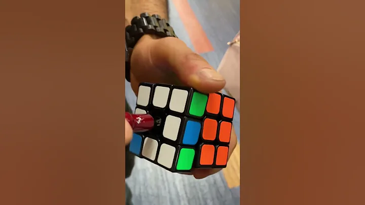 Fixing a Rubik's Cube With a Twisted Corner So It Can Be Solved Again