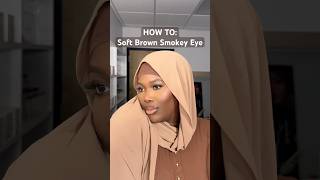 HOW TO DO A QUICK SOFT BROWN SMOKEY EYE screenshot 2
