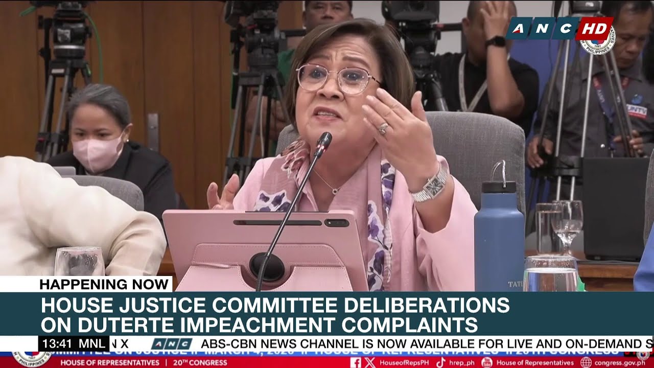 MOMENT: De Lima moves to skip 6th, 7th grounds as they summarize discussions on five grounds | ANC