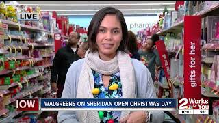 WALGREENS ON SHERIDAN OPEN THROUGH HOLIDAYS