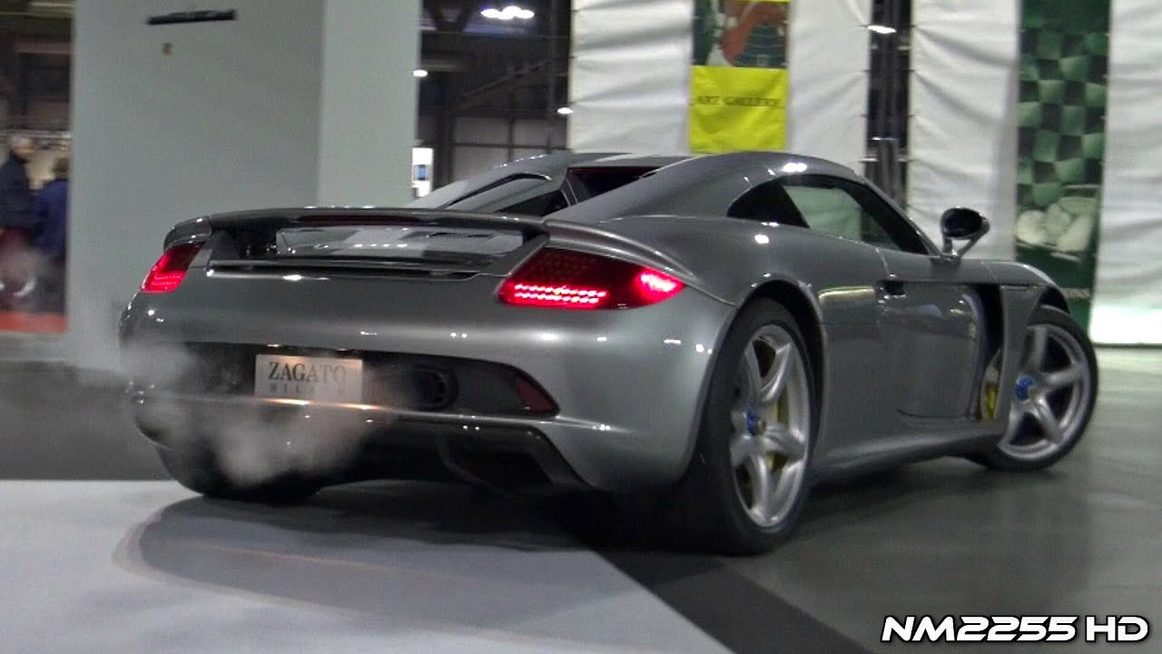 One-Off Zagato Porsche Carrera GT Exhaust Sound - YouTube