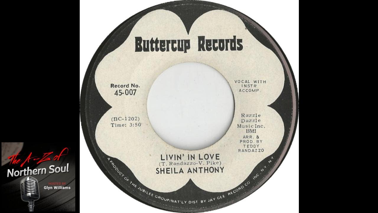 Northern Soul - Sheila Anthony - Livin' In Love - 1970 - YouTube