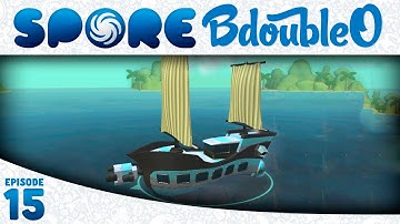 Spore Gameplay :: First Boat! Part 15 (Walkthrough)
