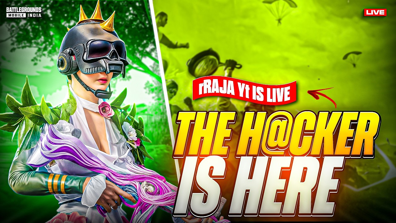 NO MERCY RUSH! 💥 Full High-Tier Gameplay | rRAJA Yt is LIVE #bgmi #bgmilive