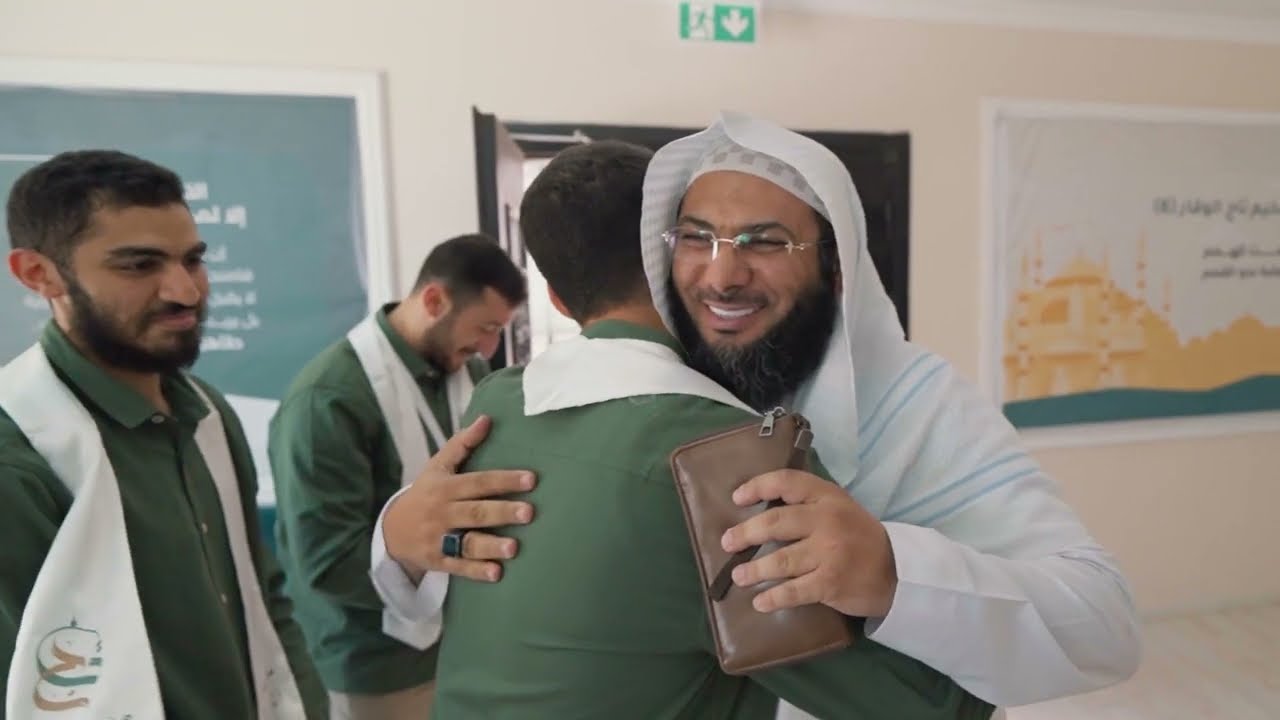 فضيلة الشيخ محمد الصاوي في رحاب مخيم تاج الوقار القرآني السادس | لحظات إيمانية ..🌱📖