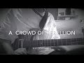 a crowd of rebellion/THE TESTAMENT [ギター弾いてみた]
