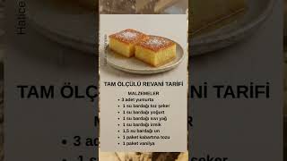 Tam Ölçülü, Yumuşacık Revani Tarifi 🍰