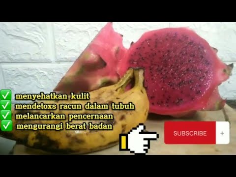 Cara Membuat Jus Buah Naga Dan Pisang
