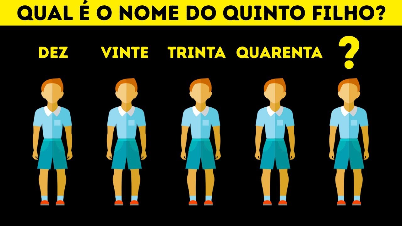 20 PERGUNTAS TÃO FÁCEIS QUE TODOS CONSEGUEM ACERTAR