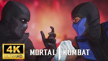 Mortal Kombat 1 – Noob Saibot vs Sub-Zero (UMK3 Skins) | 4K Very Hard Gameplay