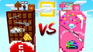 :   vs    !       MINECRAFT