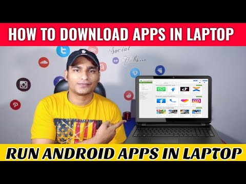 How to install and Run Android Apps in Laptop or Pc || Laptop or pc par app kaise Chalate hai