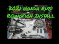 2021 Honda Rubicon 520 gear reduction install