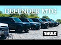【カスタム】総勢40台のディフェンダーMTGへ｜Thule caprock L｜Land rover DEFENDER, Relaxing, ASMR, HDR