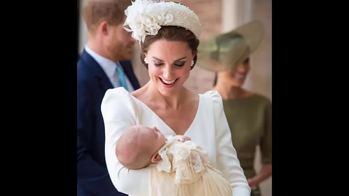Kate Middleton and Prince William Christen Louis, ...