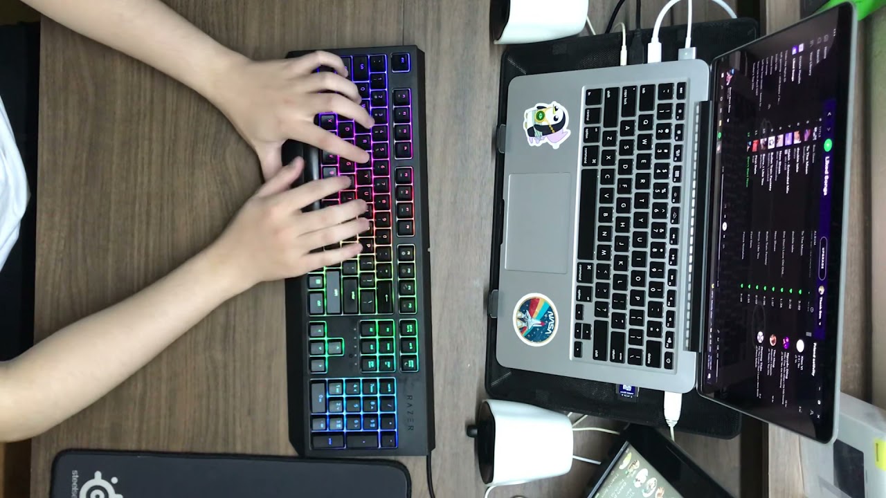 Razer Blackwidow 2019 green switch sound test