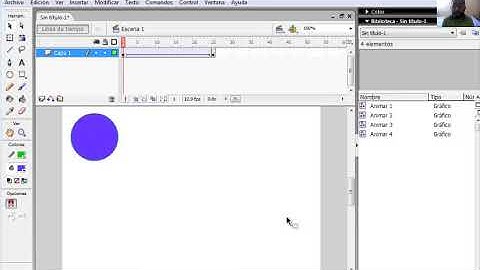 Interpolación de movimiento en Macromedia Flash