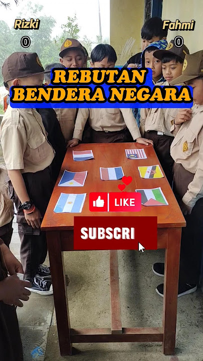 RIZKI🆚FAHMI❓Rebutan Bendera Negara❗ #shorts #benderanegara