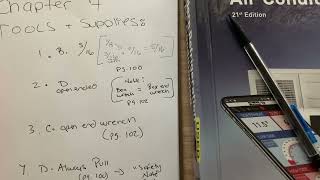 Chapter 7: Tools: Questions & Answers - Modern Refrigeration & Air Conditioning By HVAC Student 