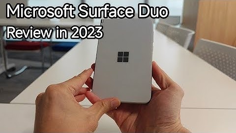 Microsoft Surface Duo Review in 2023 - Great Device, Terrible Smartphone.