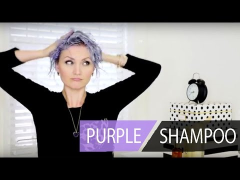 The New Way To Use Purple Shampoo On Platinum Hair Youtube