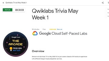 Qwiklabs Trivia May Week 1 Lab Solution || Week Lab || Complete Quickly || Free Google Swags