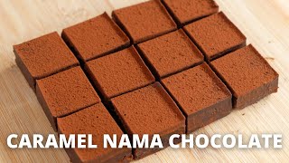 SALTED CARAMEL NAMA CHOCOLATE!