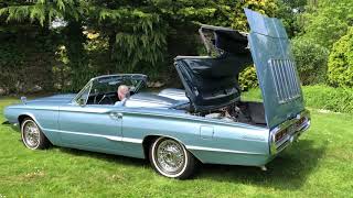 1966 Ford Thunderbird Sports Roadster Top Operation
