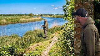 He Was Fishing My Pre Baited Swim River Trent Fishing