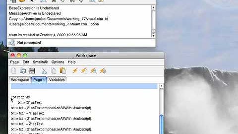 Tutorial: VisualWorks Product Overview - Enhanced Text