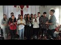 EU Students of Yingli College attended PBCA Prayer Home Nyengchingkong Longleng on Saturday Service.