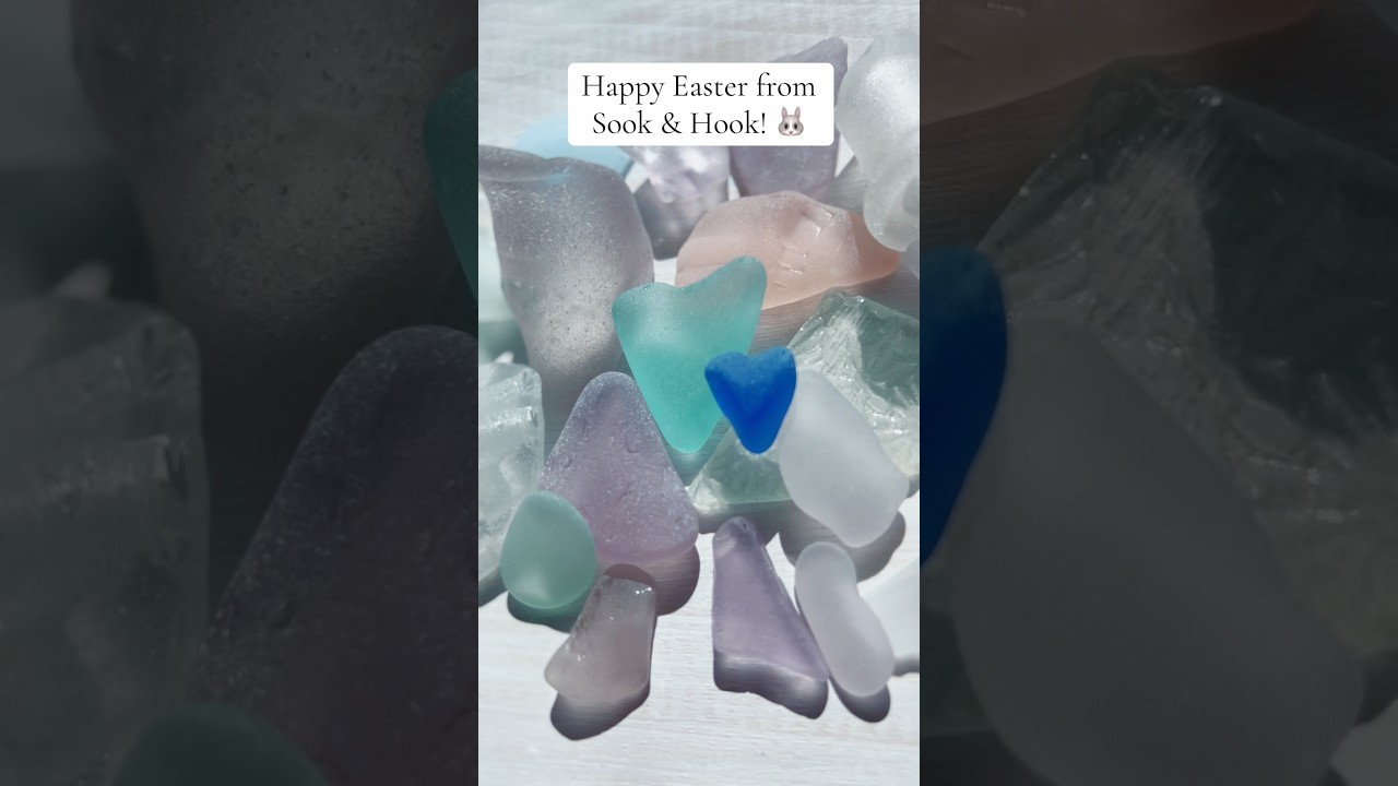 Easter Beachcombing Finds 🩵 