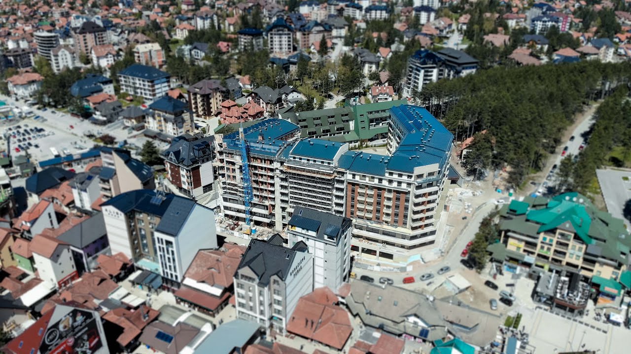 ZLATIBOR MOUNTAIN RESORT & SPA napredak radova YouTube