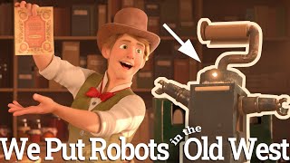 A Wild West Toilet Paper Robot?! 🤠🧻 - MechWest Episode 1 SNEAK PEEK