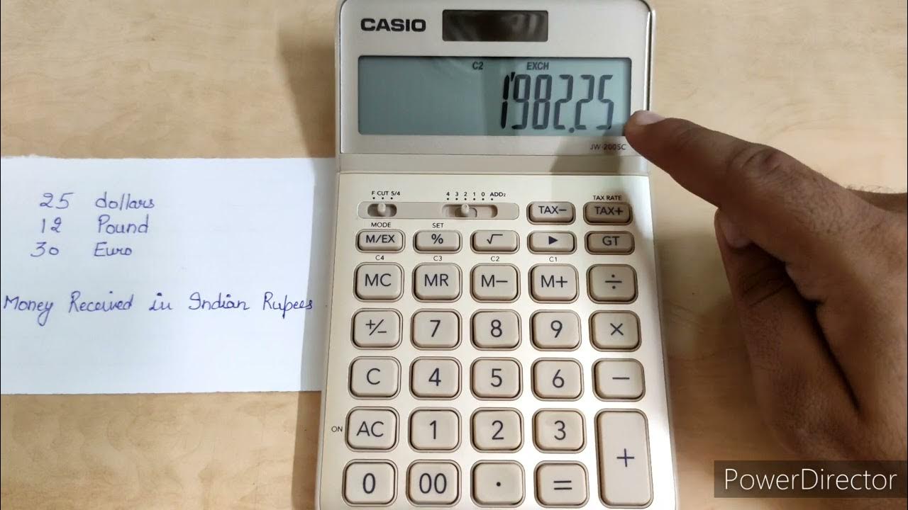 multiple-currency-exchange-in-rupees-using-calculator-in-hindi-youtube