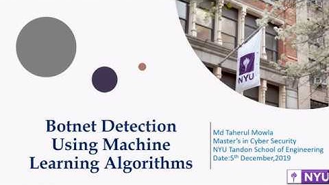 ISP mtm556 Botnet Detection