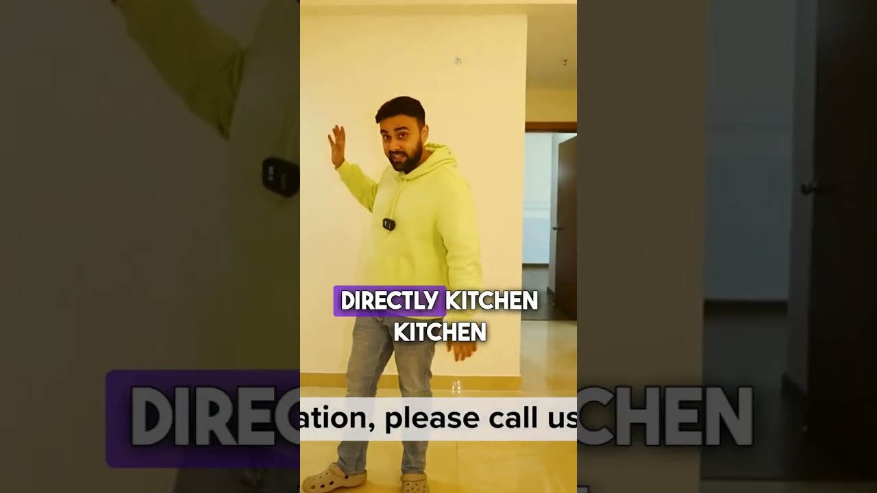 ATS Homekraft 3BHK Tour: Living, Dining, Kitchen & Servant Room Layout