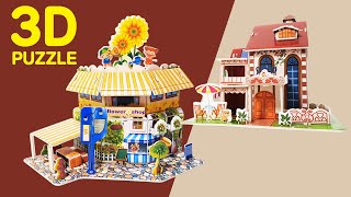 3D puzzle Miniaturehouse Kitㅣ3D 퍼즐하우스ㅣ도구 없이 누구나 만들 수 있는  미니어처하우스ㅣ박소소(soso miniature)