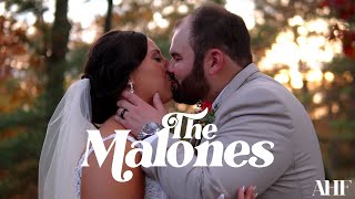 The Malones {Wedding Film} 10.22.22 // Weymouth Hill Event Venue