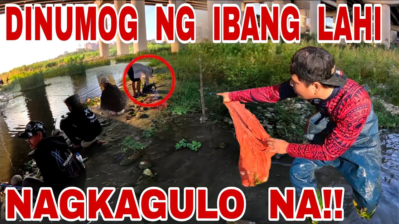 Kinabahan Kami! Isang Grupo Na Ibang Lahi Ang Naabutan Namin Habang Nangingisda