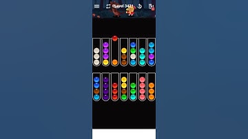 Ball Sort   Level 3421